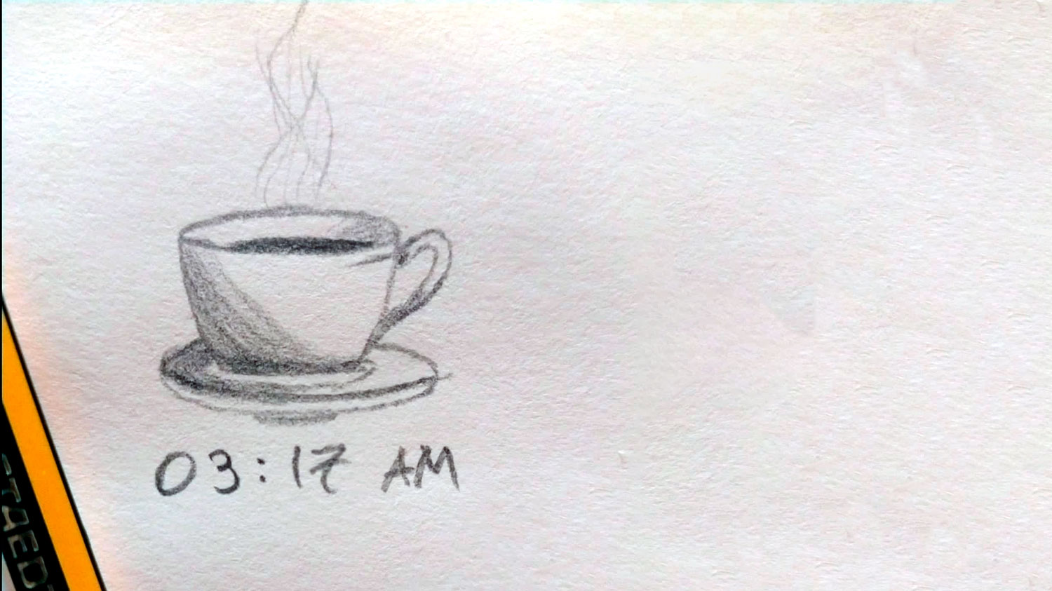 La conciencia, a clase. Un café a medianoche